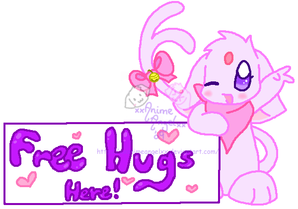 Espeon - Free Hugs Here