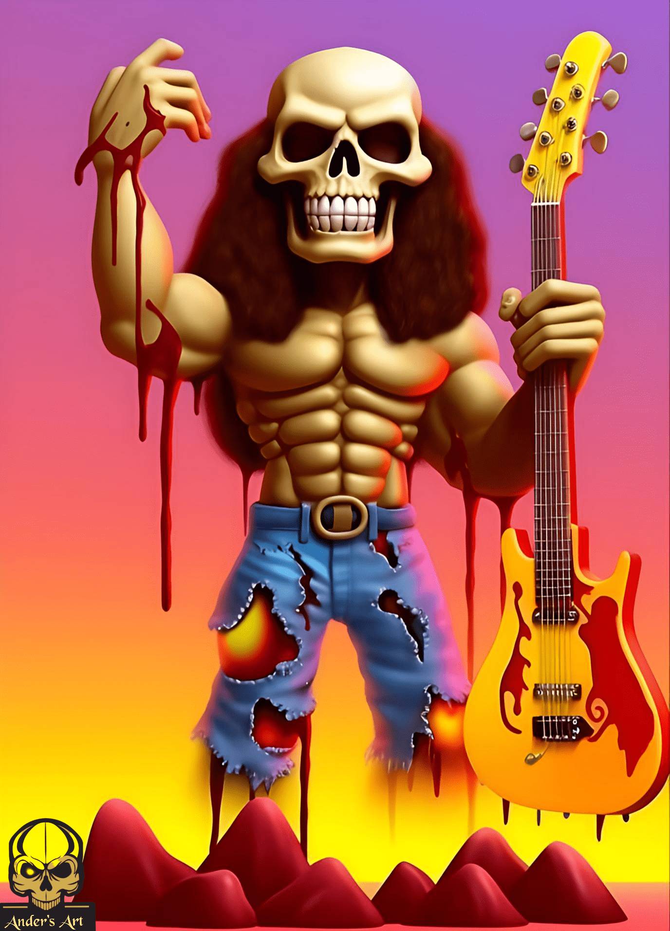 SLASH GUITAR by RickyLeeSavage on DeviantArt