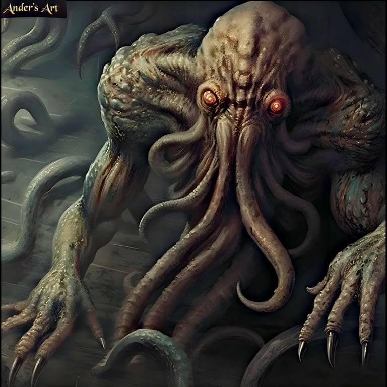 LoveCraftian Creatures #1 by AndersArtWork on DeviantArt