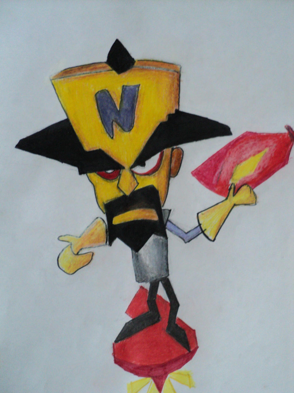 Neo Cortex Build Neo Cortex from Crash Bandicoot 1 by Drbighead99 on DeviantArt
