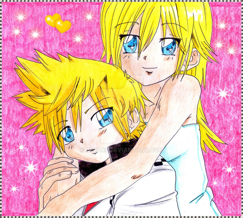 Namine Roxas Kingdom Hearts Roxas Namine by inma85 on DeviantArt