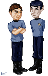 McCoy and Spock