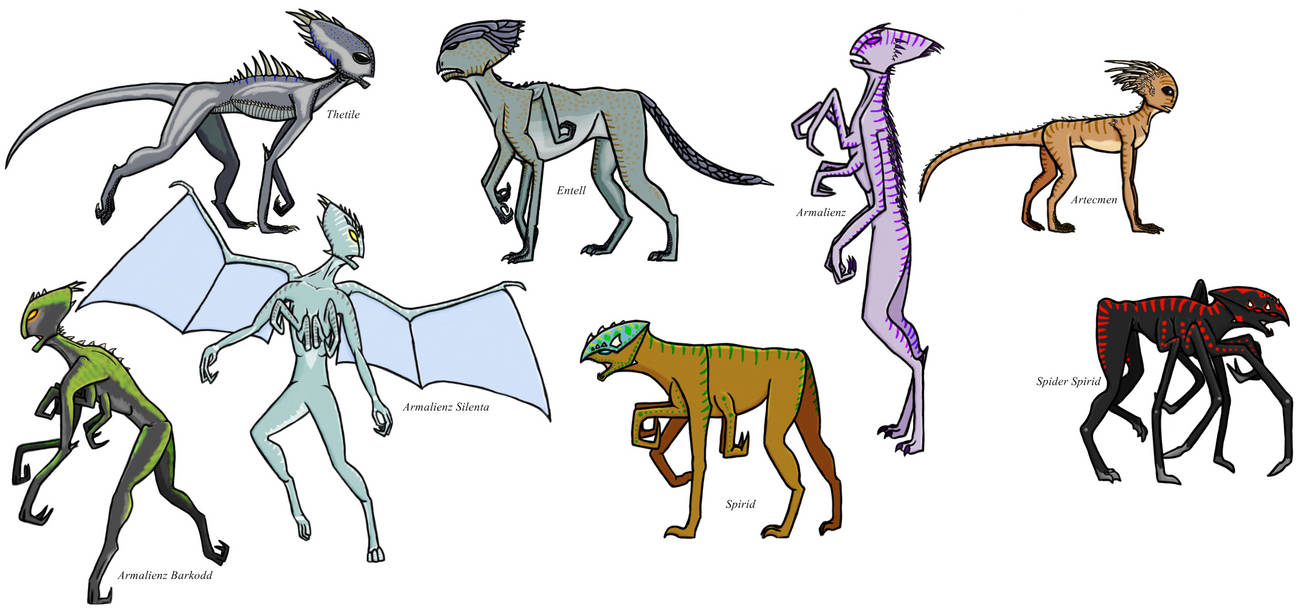 Deviantart Alien Types Aliens by sealweal11 on DeviantArt