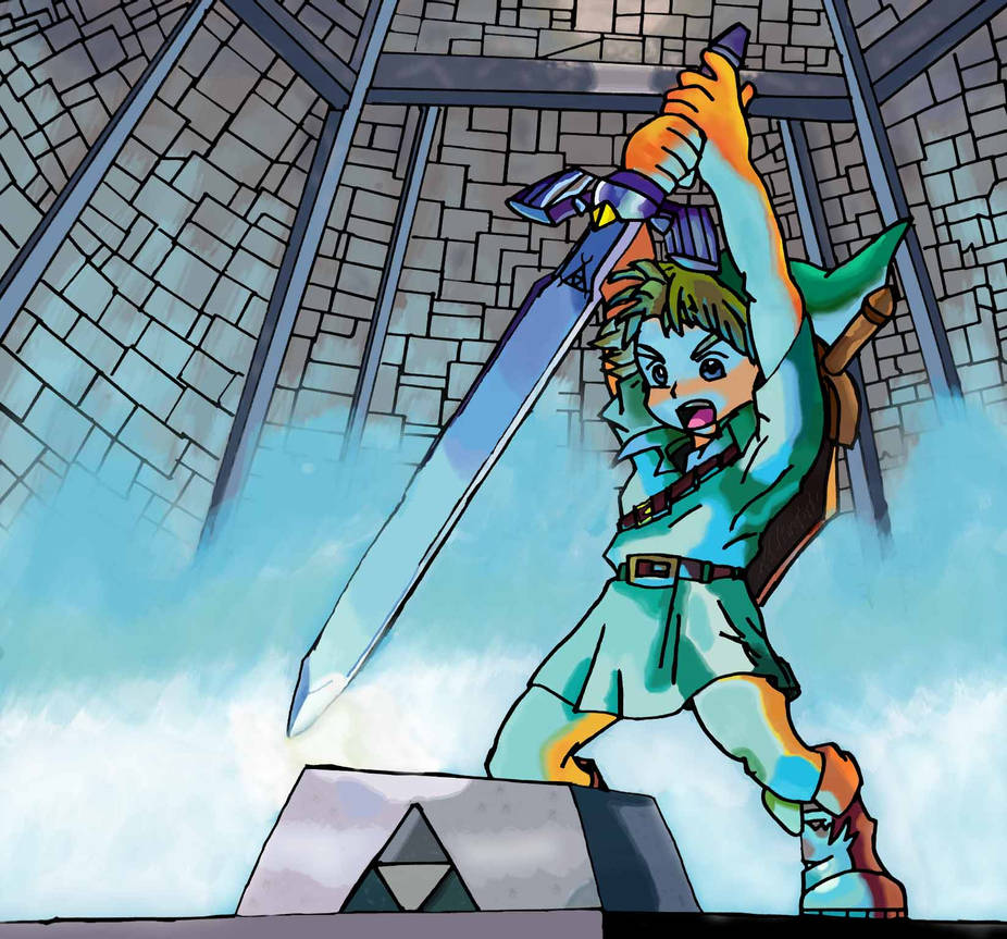 How To Draw Link's Master Sword at Paige Odriscoll blog