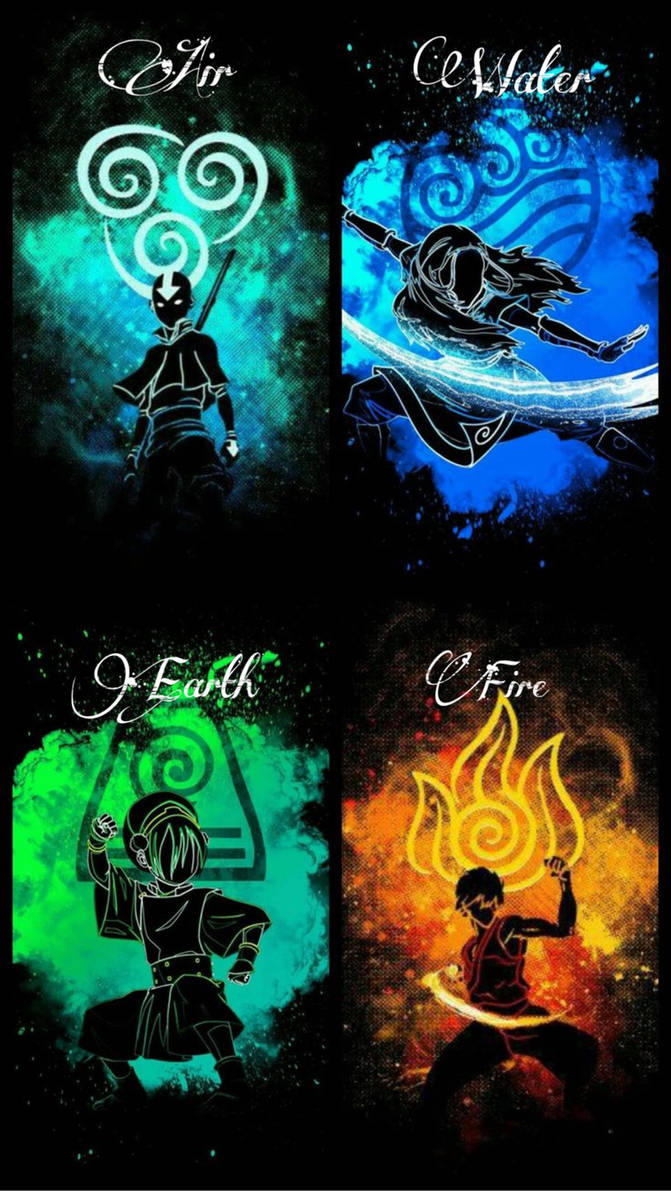 The Four Elements by Zackdel2001 on DeviantArt