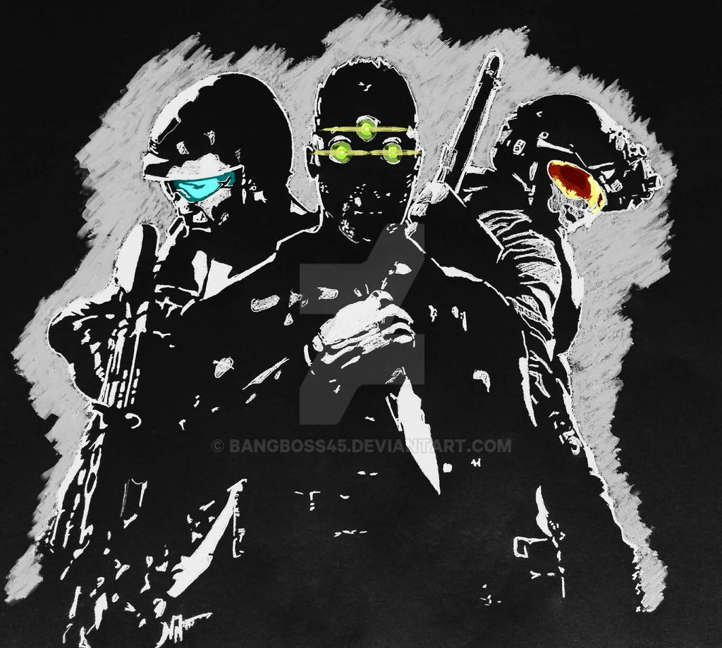 Tom Clancy's Ghost Recon, Splinter Cell, Rainbow S by bangboss45 on ...