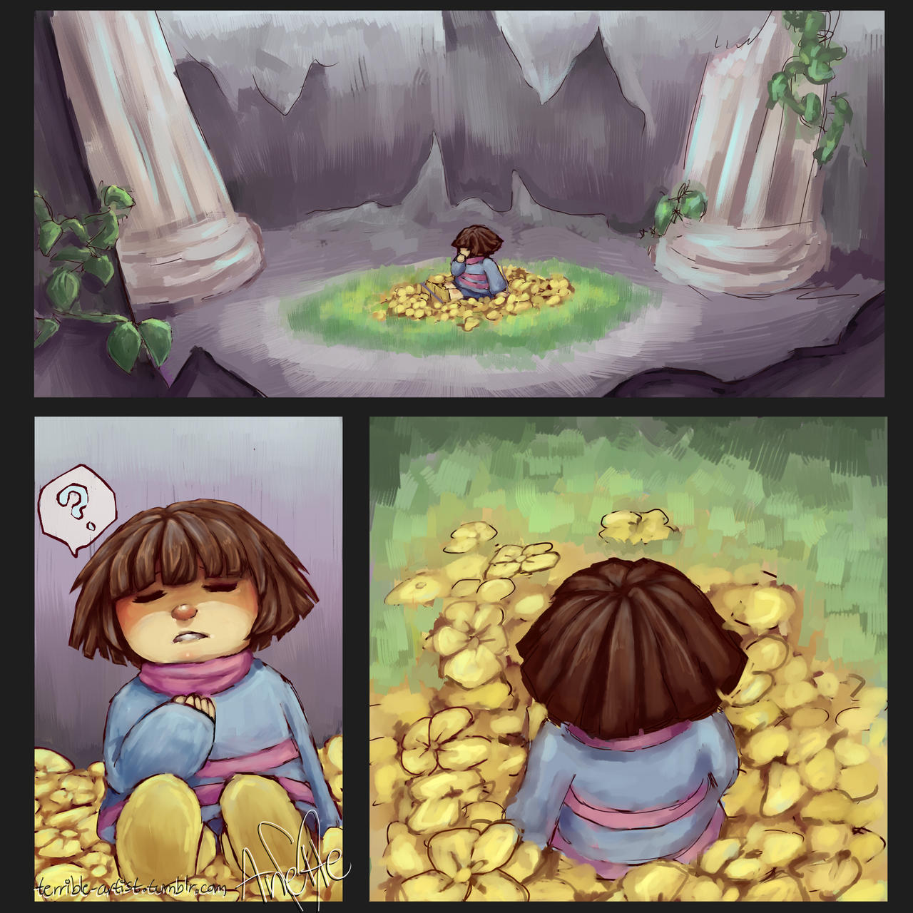 First Undertale Undertale|The beginning by AlexandreDesplat-fan on DeviantArt