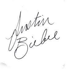 Firma de Justin Bieber