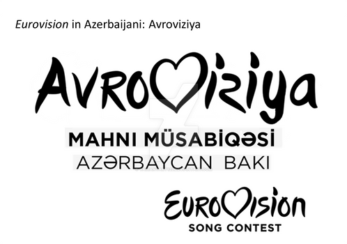 Eurovision logo Azerbaijani version