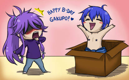 Happy B Day Gakupo chibi ver.