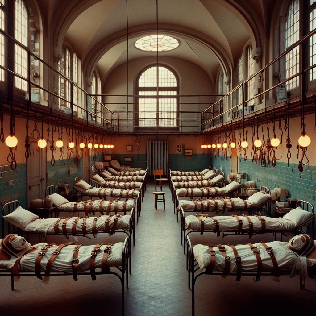 Restraint Beds In The Asylum (235) by Vlodamov on DeviantArt