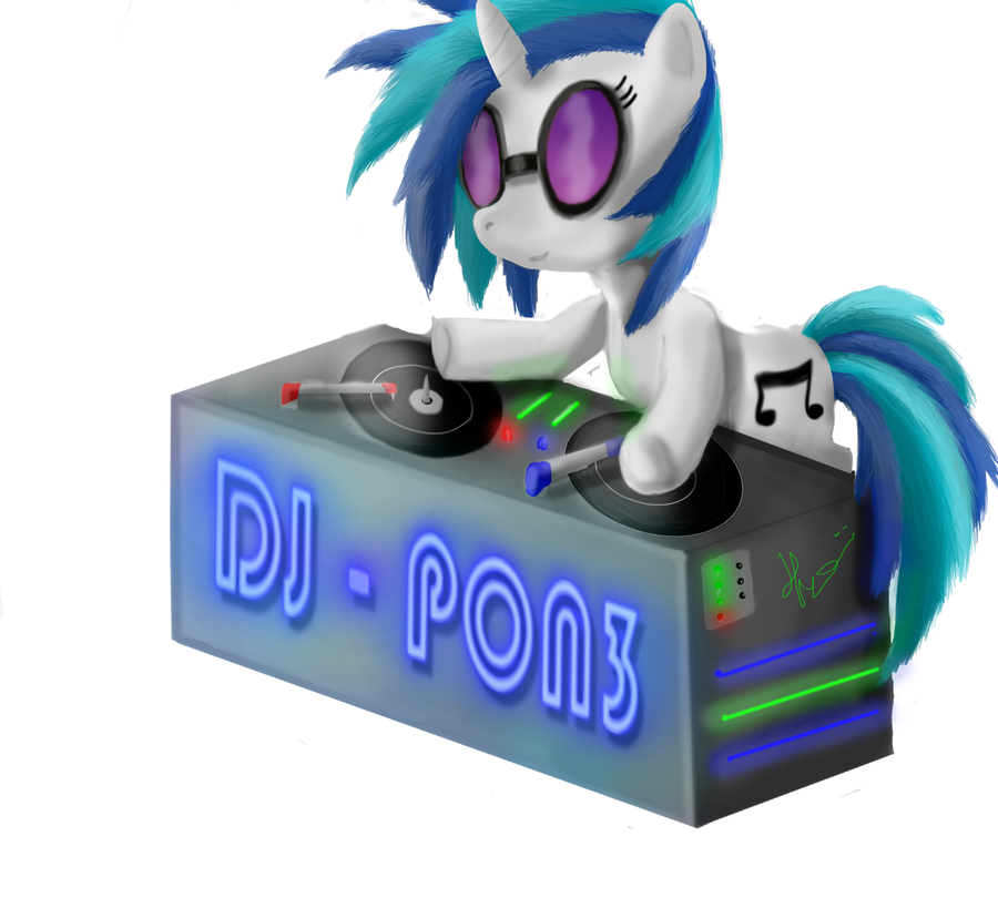 Vinyl Scratch - DJ-PON3