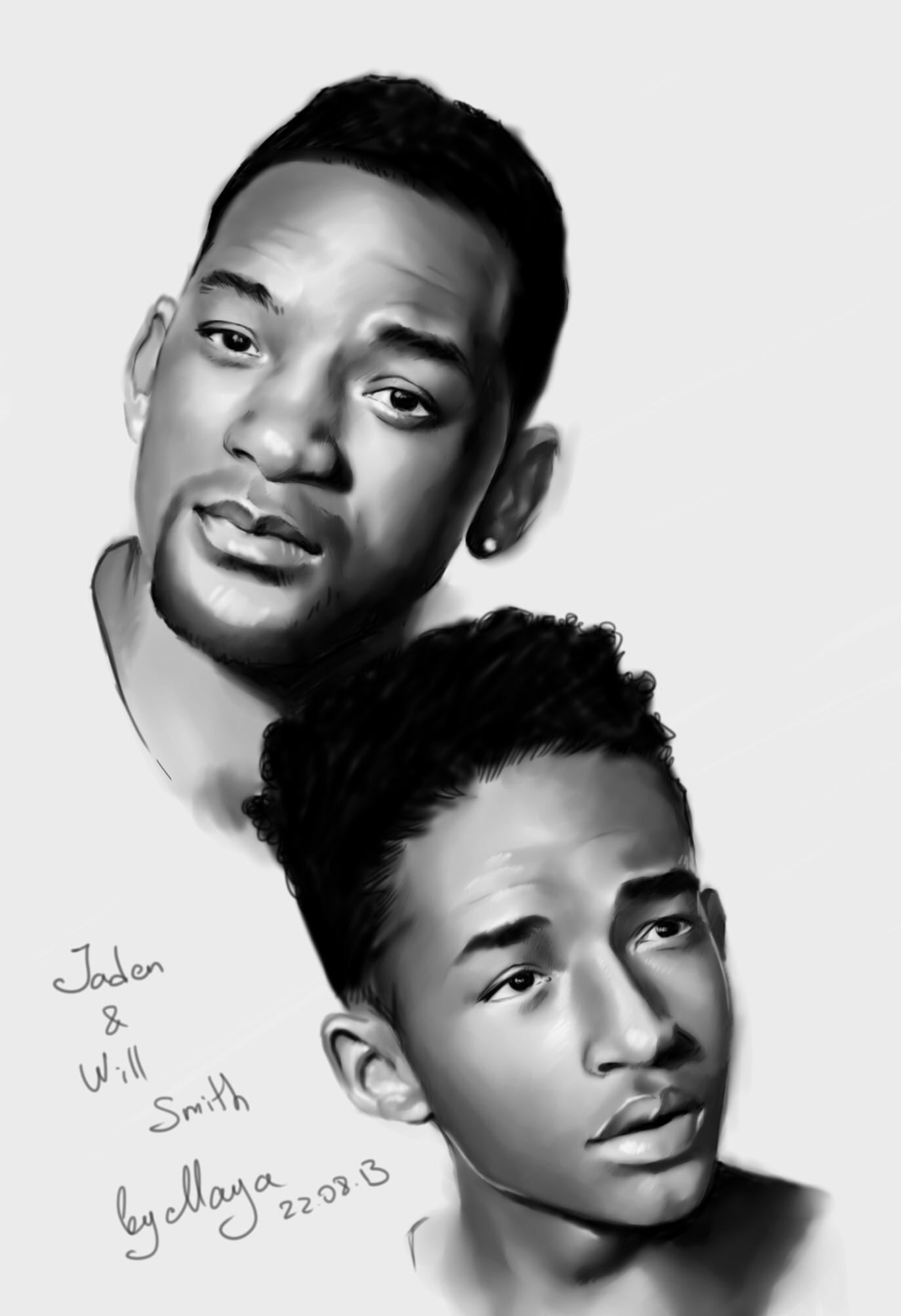 Jaden i Will Smith