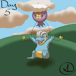 Ghostober Day 5 Drifloon