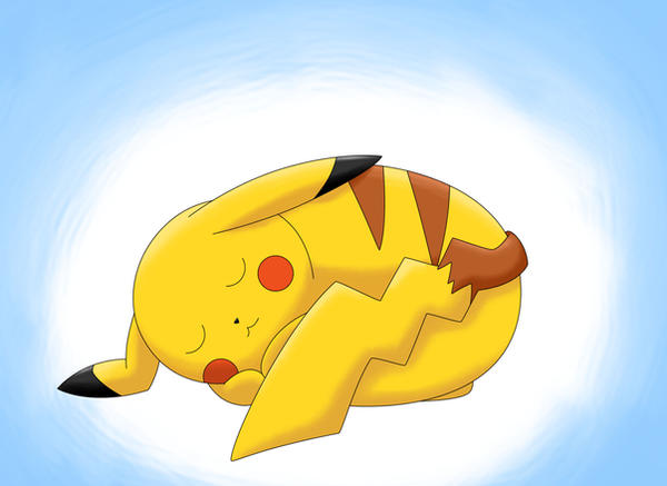 Sleeping Pikachu