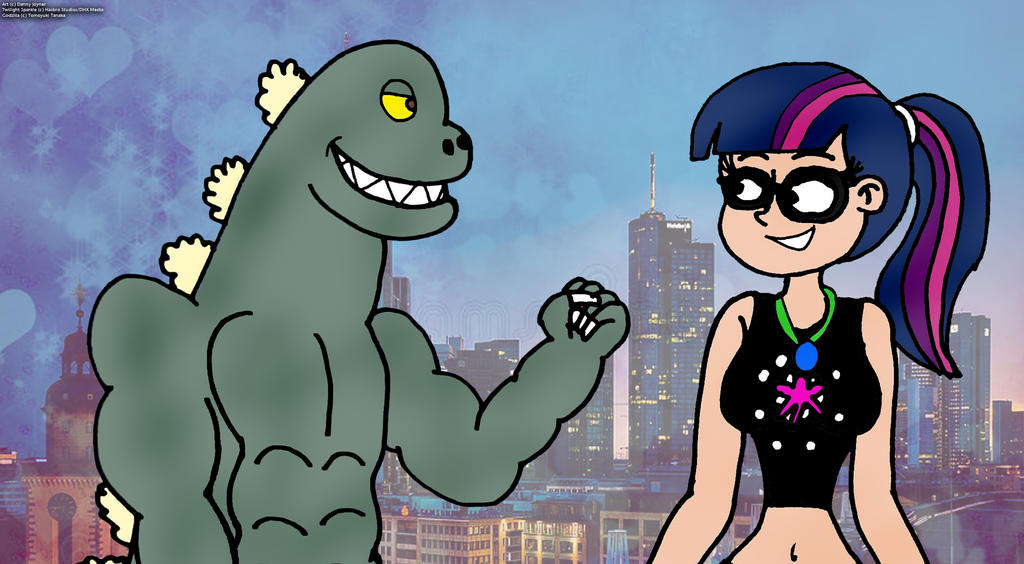 You got the muscles Godzilla