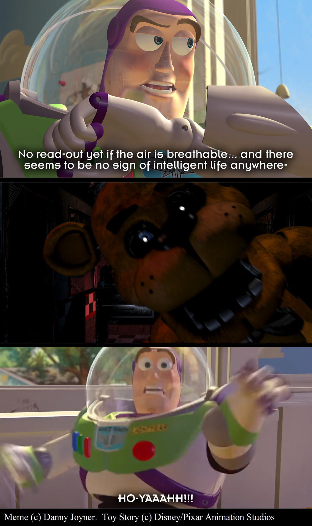 Freddy Fazbear Scares Buzz Lightyear By Rdj1995 On Deviantart Freddy Fazbear Scares Buzz Lightyear By Rdj1995 On Deviantart
