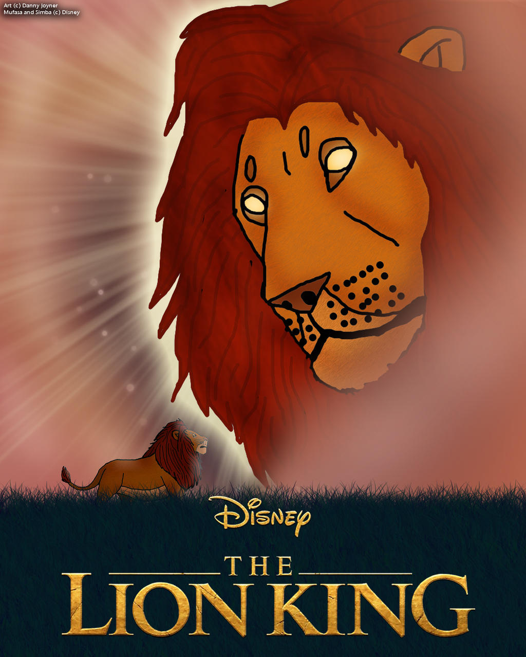 The Lion King 19 Poster Mufasa S Ghost By Rdj1995 On Deviantart