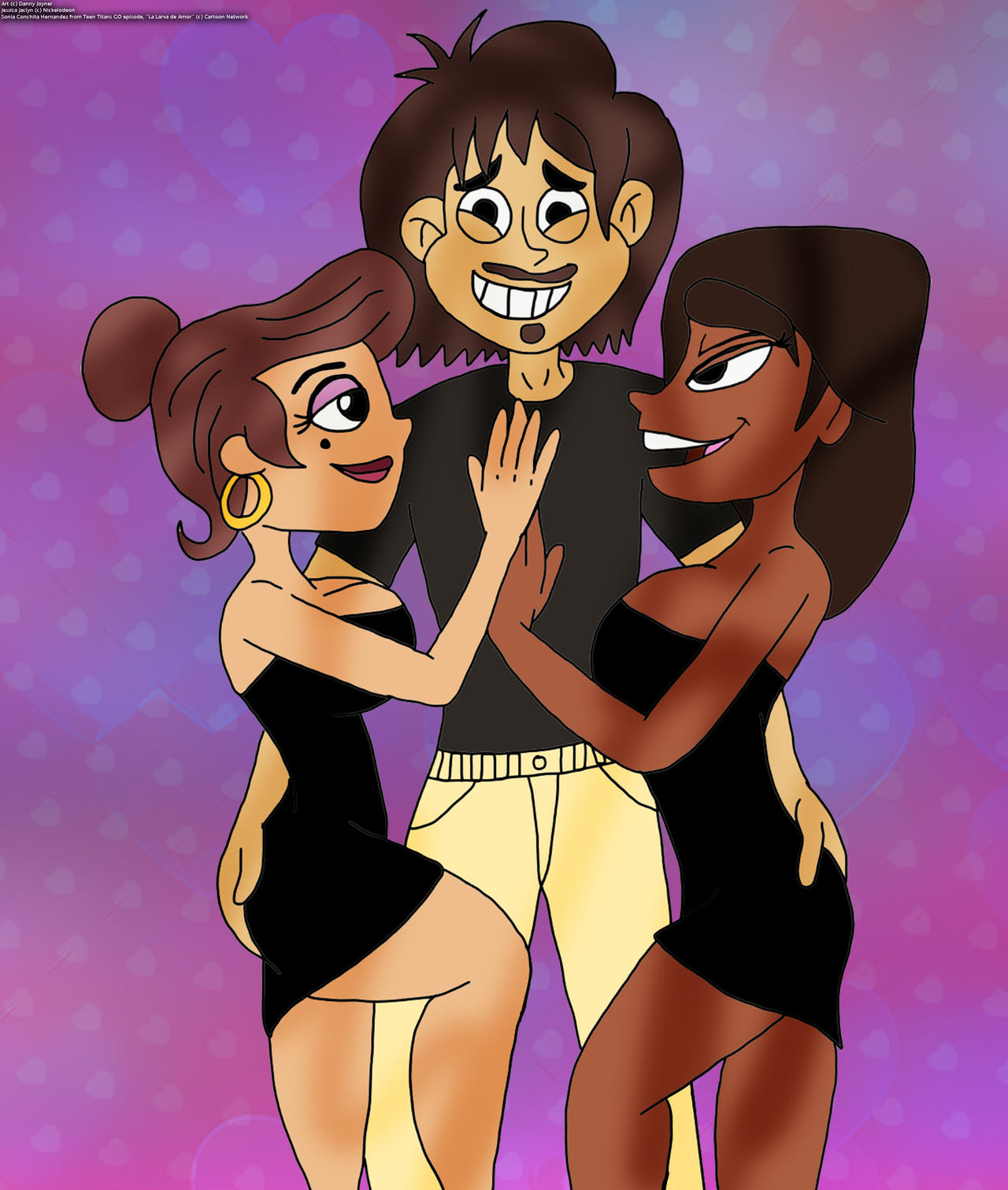 Chel Rdj1995 Deviantart RDJ1995 gets the ladies attention (Color Version) by RDJ1995 on DeviantArt