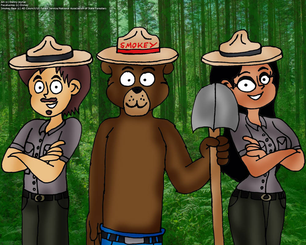 Smokey Bear and the Forest Rangers by RDJ1995 on DeviantArt