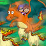 Nate and Hailey Anne's Charizard Ride