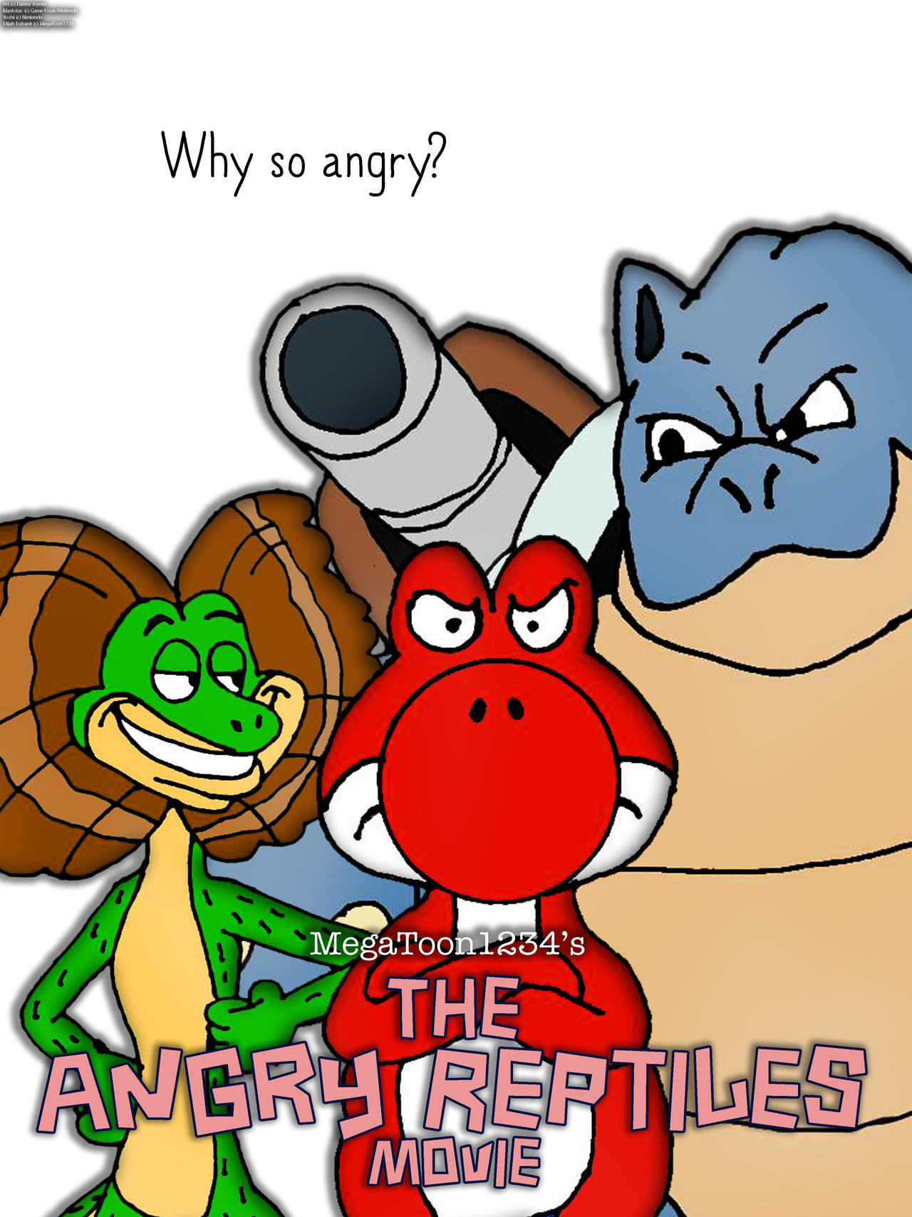 The Angry Reptiles Movie Poster by RDJ1995 on DeviantArt