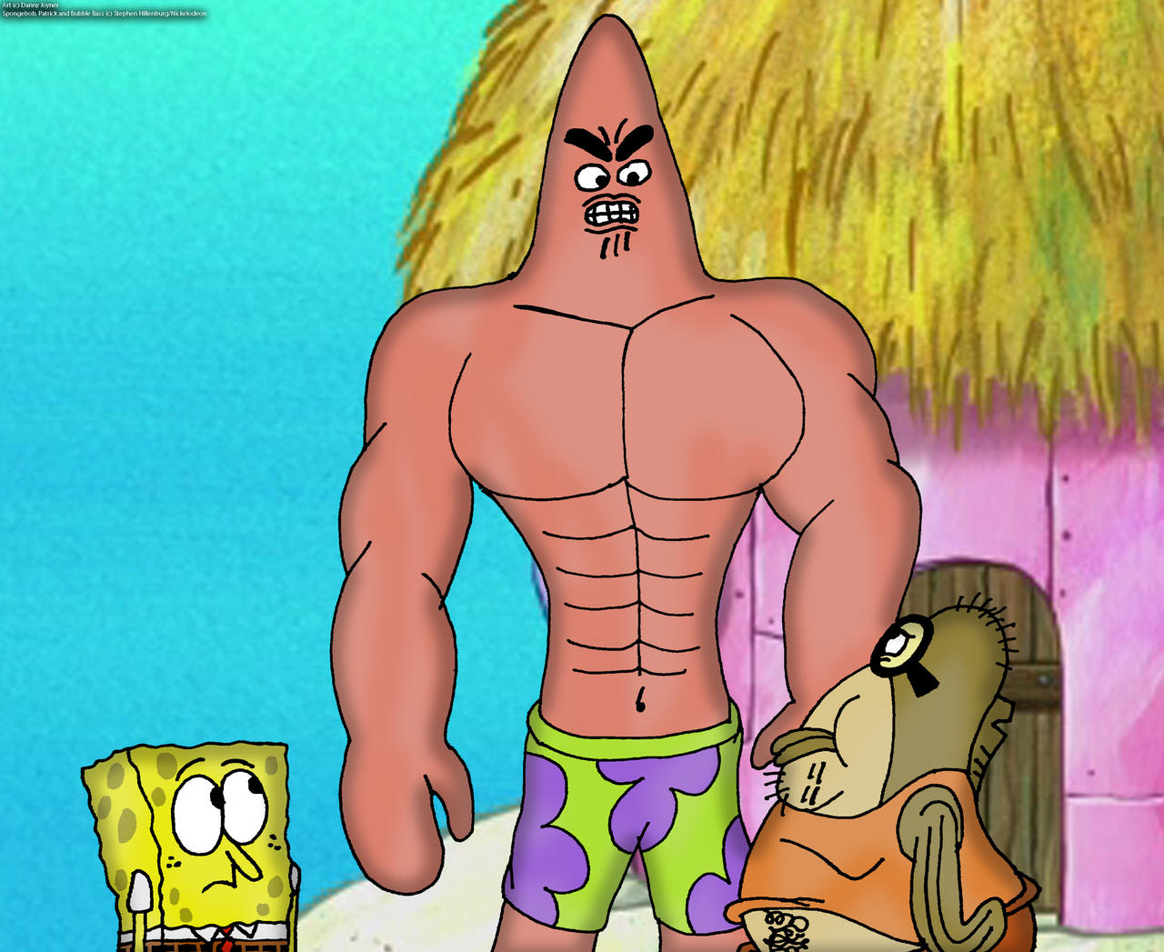 Patrick Star Squadding Patrick Buffed Star by RDJ1995 on DeviantArt