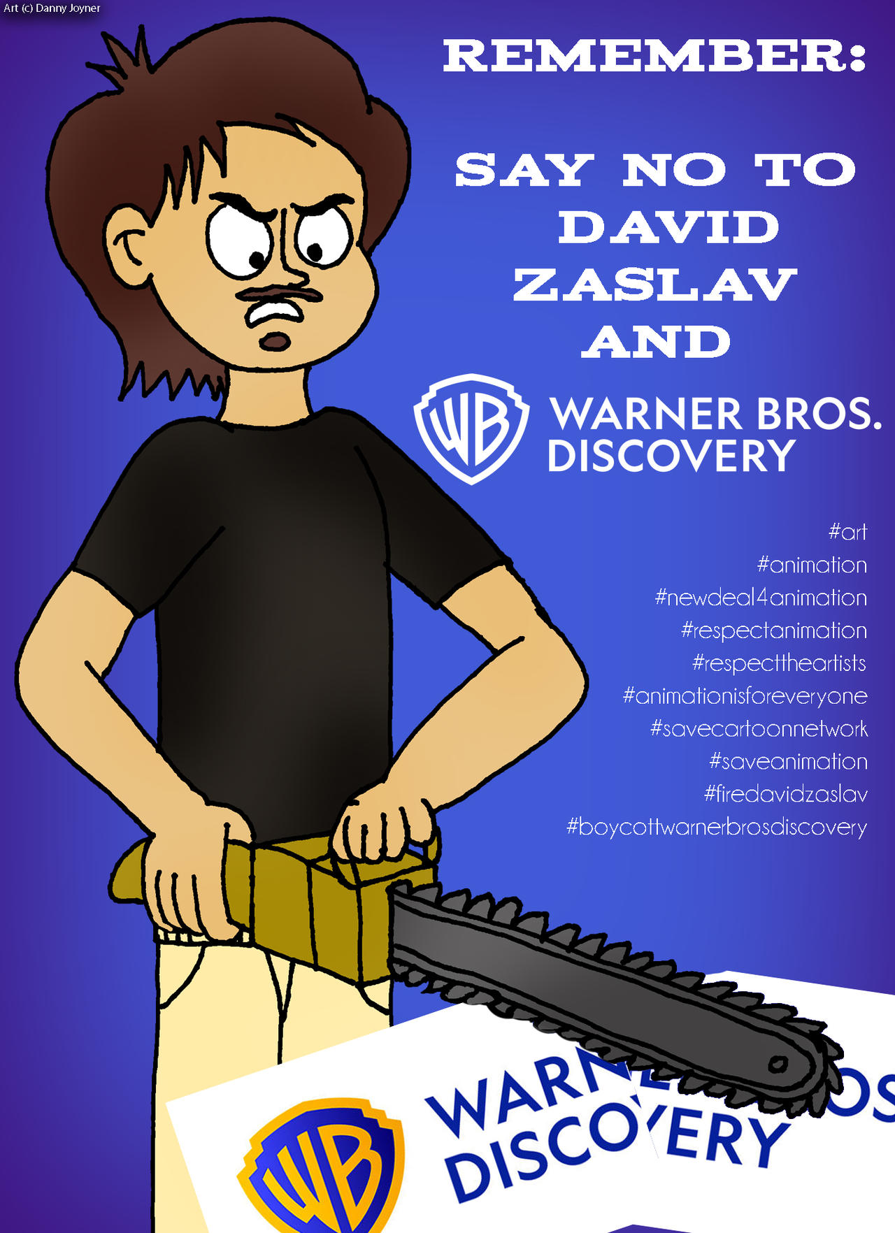 Say No to Zaslav and Warner Bros Discovery by RDJ1995 on DeviantArt