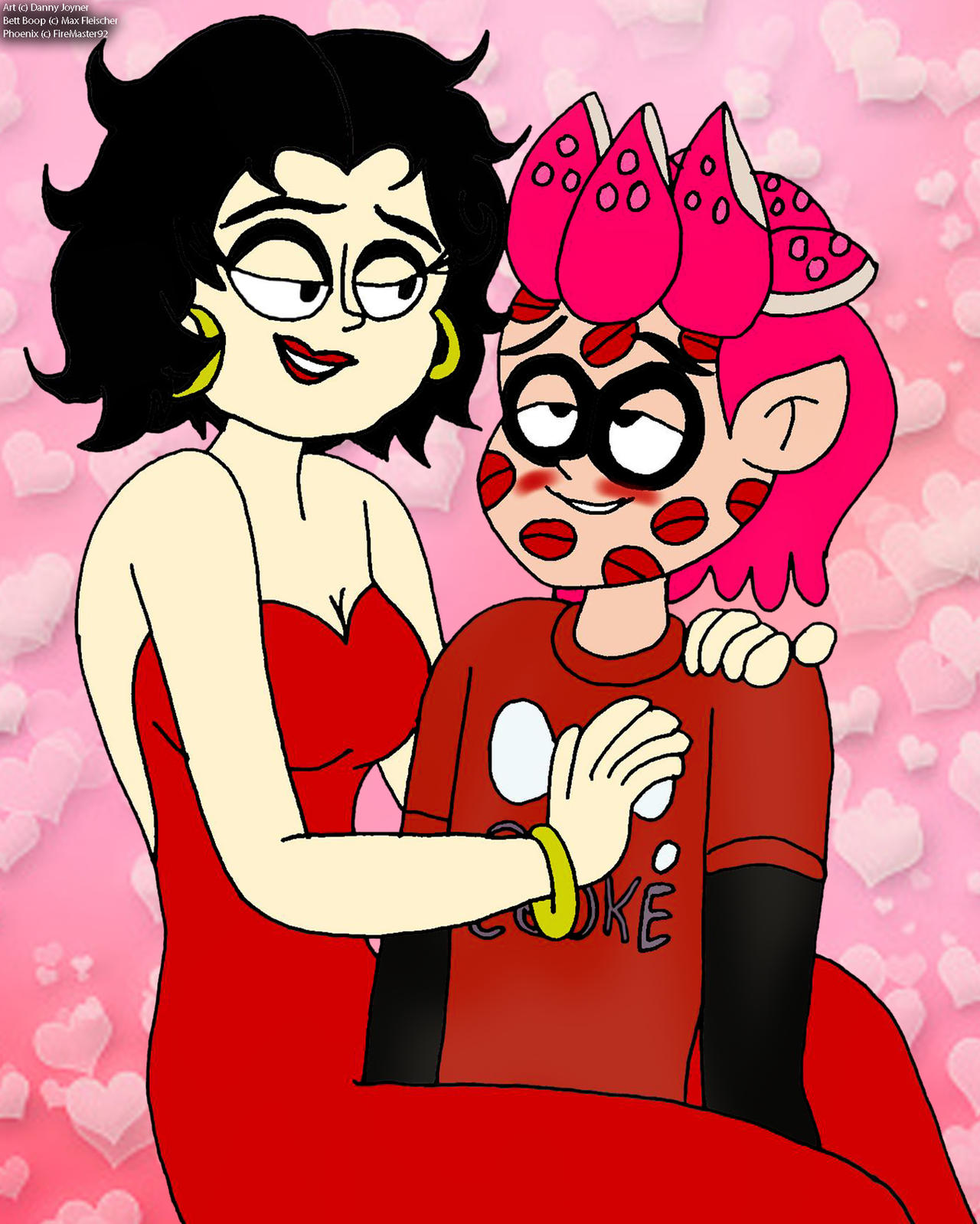 Kiss Deviantart Lipstick Kisses from Betty Boop by RDJ1995 on DeviantArt