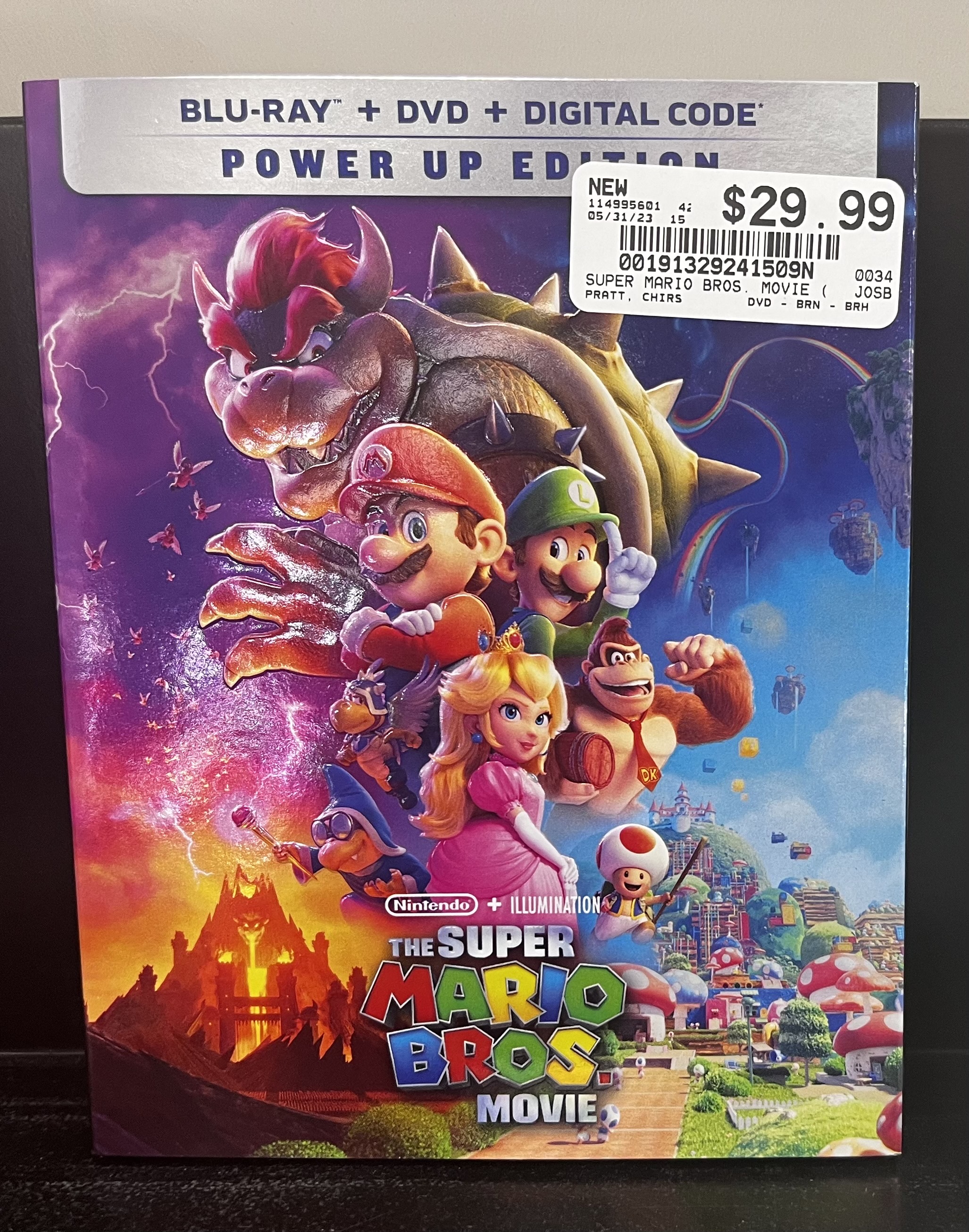 The Super Mario Bros. Movie (Blu-ray + DVD + Digital)