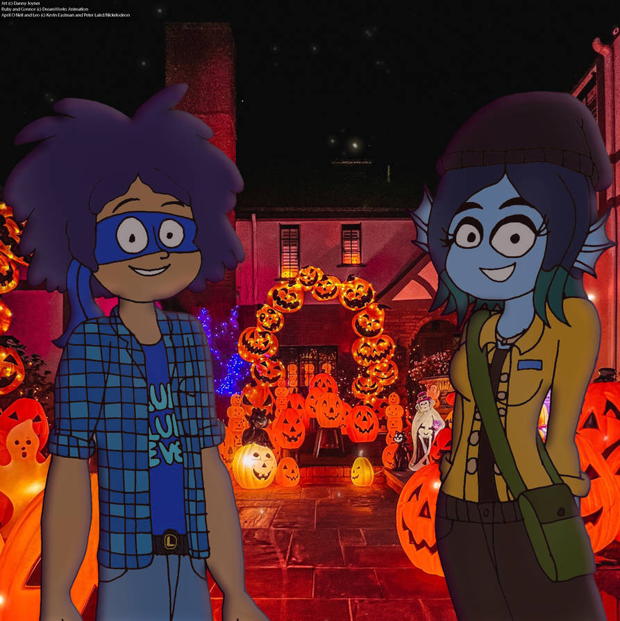 Ruby and Connor as April and Leo by RDJ1995 on DeviantArt