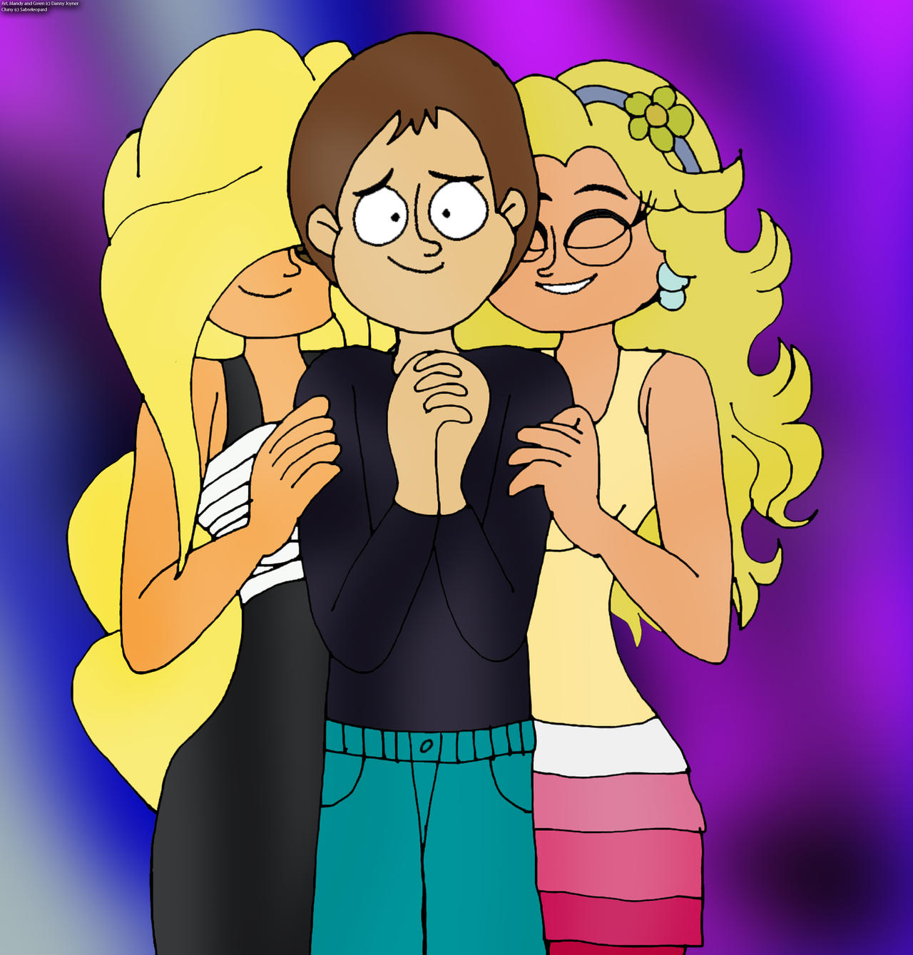 Chel Rdj1995 Deviantart Flirty Surprise by RDJ1995 on DeviantArt