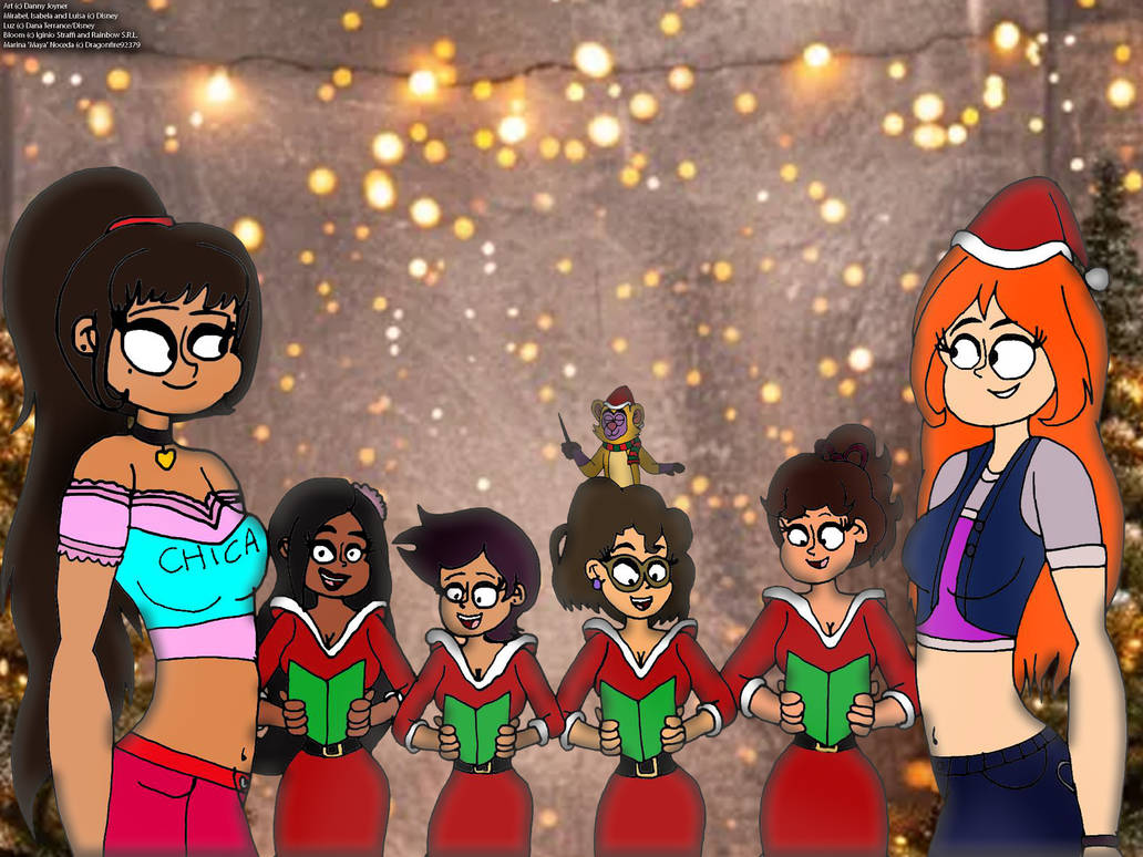 Chel Rdj1995 Deviantart Celebrating Christmas with the Andalasian Troupe by RDJ1995 on DeviantArt