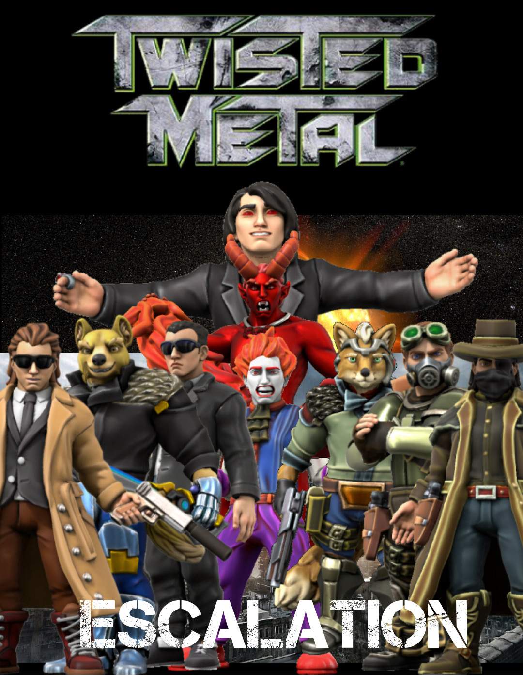 All Twisted Metal games by L-Dawg211 on DeviantArt