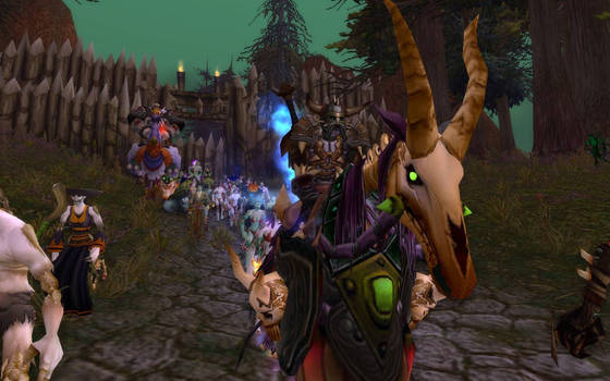 Zombie Walk to Stormwind