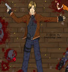 Leon S. Kennedy Loves His Job by ShiOkami-chan