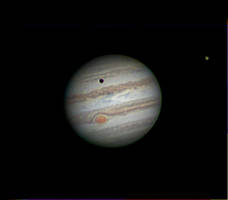 Jupiter and Ganymede 28/04/2016