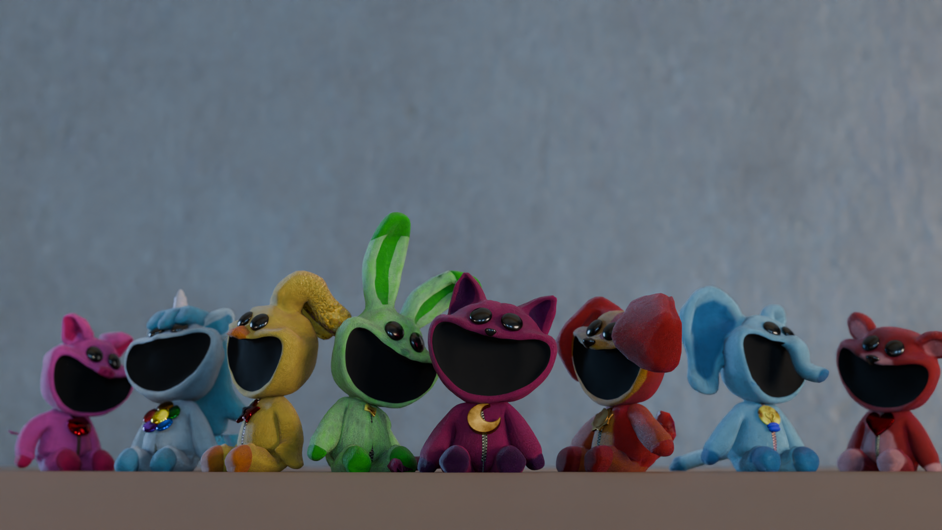Smiling Critters Renders Smiling Critters Blender by igoreecsf on DeviantArt