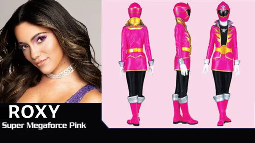 What if Roxy was the pink super Megaforce ranger by bluethunder02 on ...