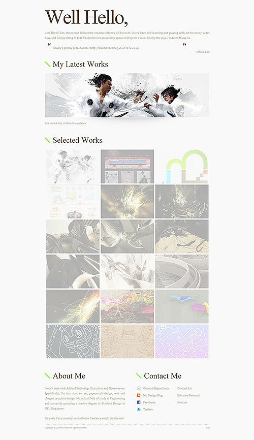 My Portfolio - dunnodt.com