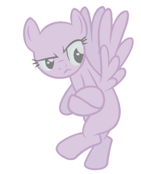 Huh?-Ghosty Magic Pegasus by LightningChaser2000