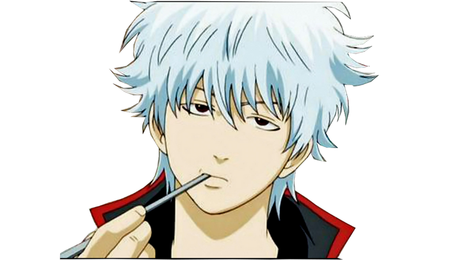 sakata gintoki png gintama by tensagillians on DeviantArt