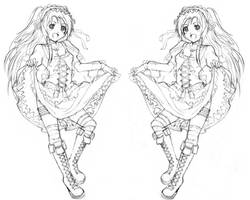 Gothic lolita dance W.I.P