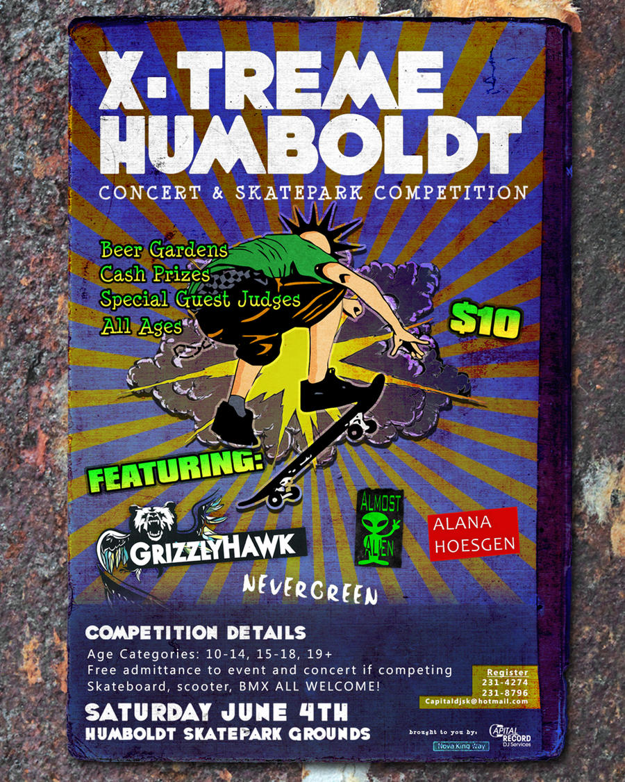 X-TREME HUMBOLDT Poster