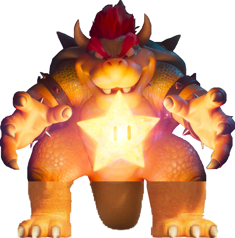 Bowser The Super Mario Bros Movie Png Render by GruYDruAmarillo on
