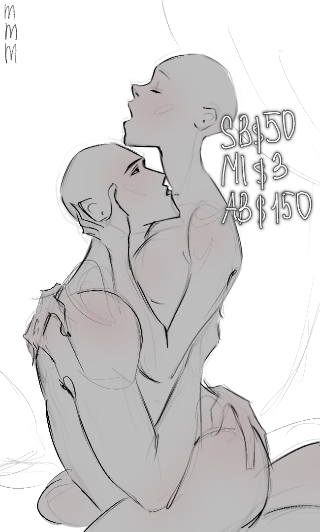 YCH- Kiss Couple - YCH.Commishes