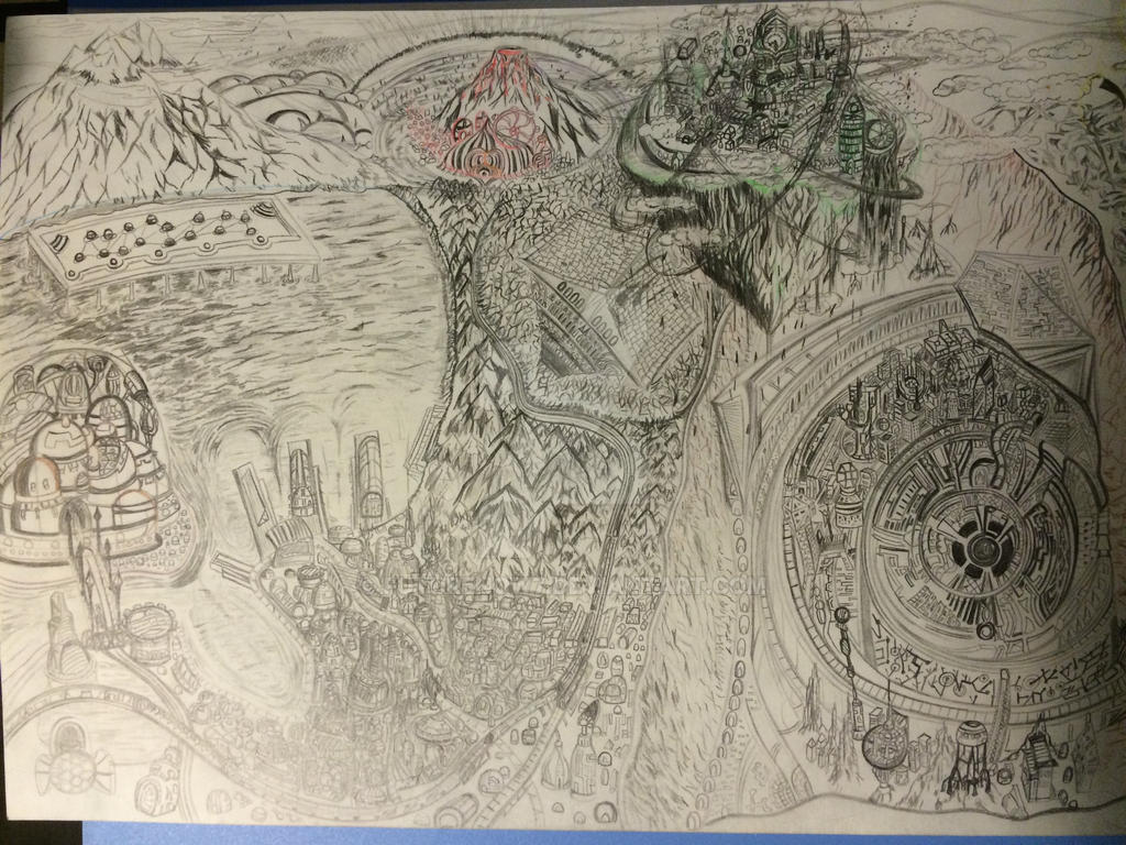 World Map by futurenow7 on DeviantArt