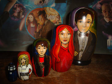 Doctor Who Eleventh Doctor Nesting Dolls