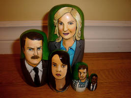Parks and Recreation Doll Set