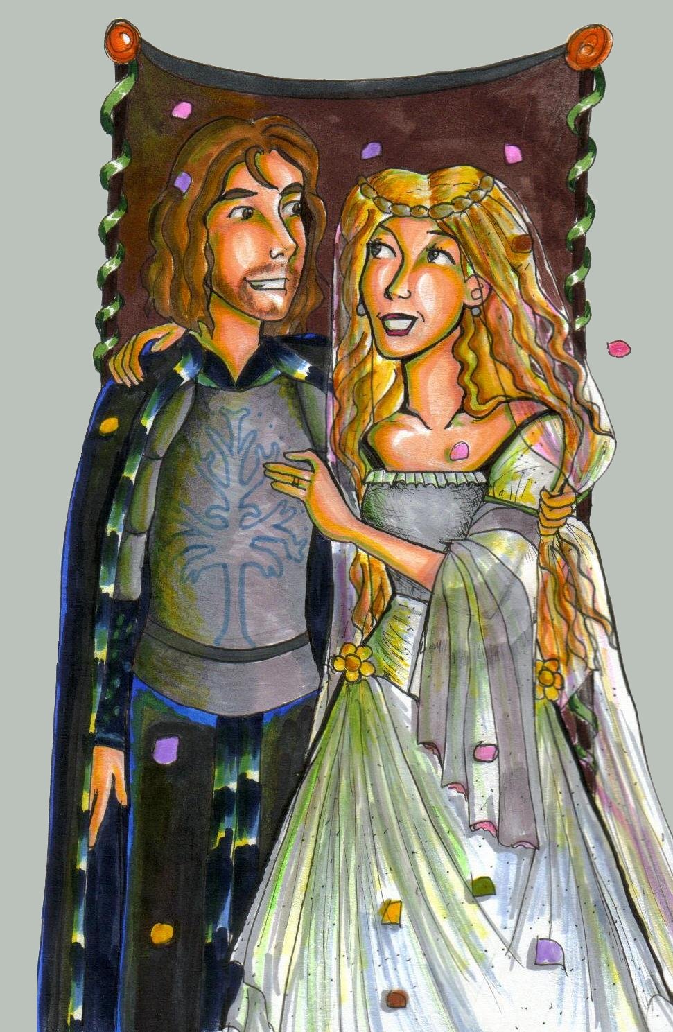 Eowyn and Faramir's Wedding